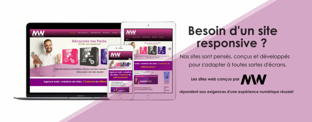 Agence web : création de sites  / internet et référencement​.
